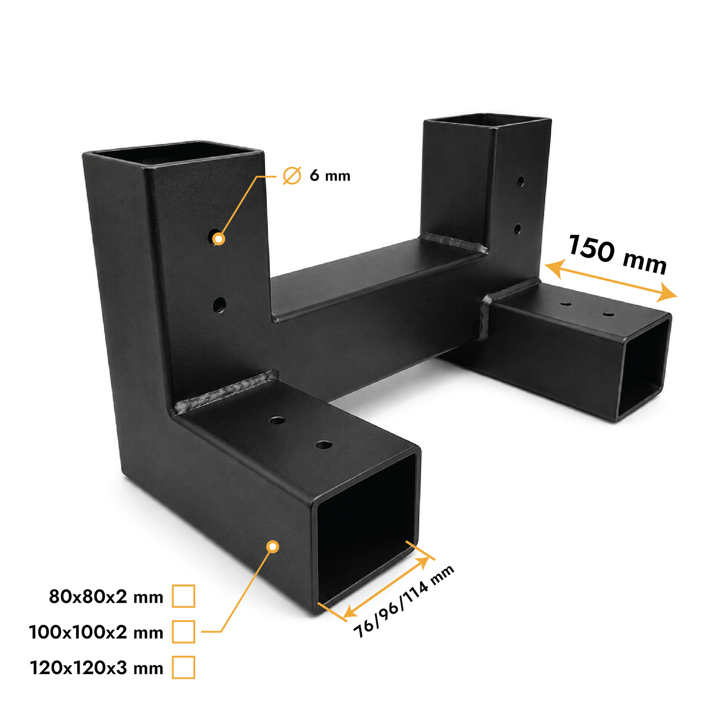 Connecteur pour rangement de bois