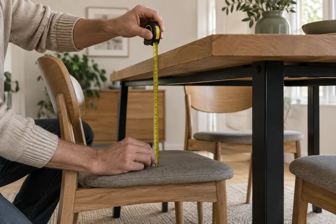 Hauteur de table à manger : bien choisir les pieds