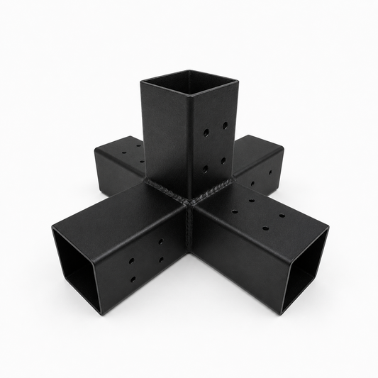 Connecteur pour poutres double X