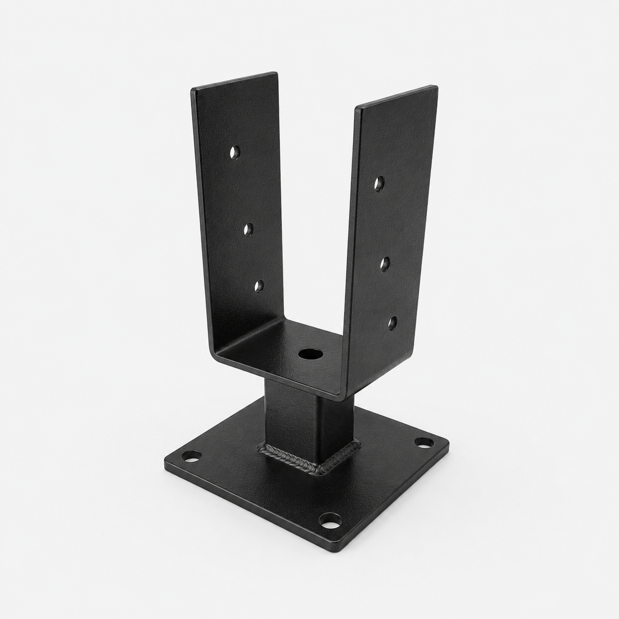 Pied de poteau en U