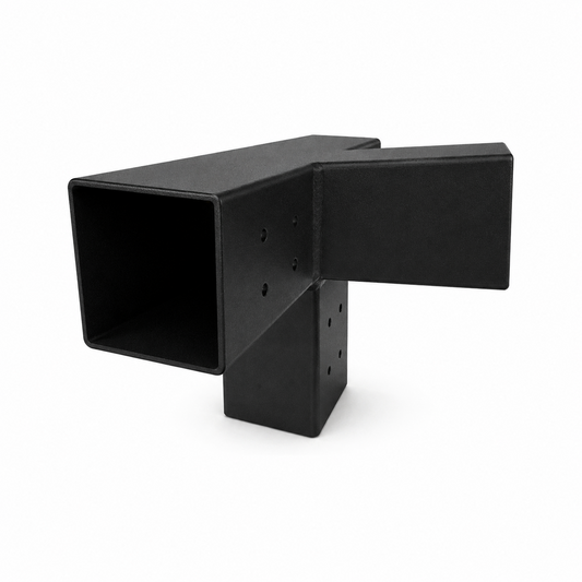 Connecteur pour poutres X 95°