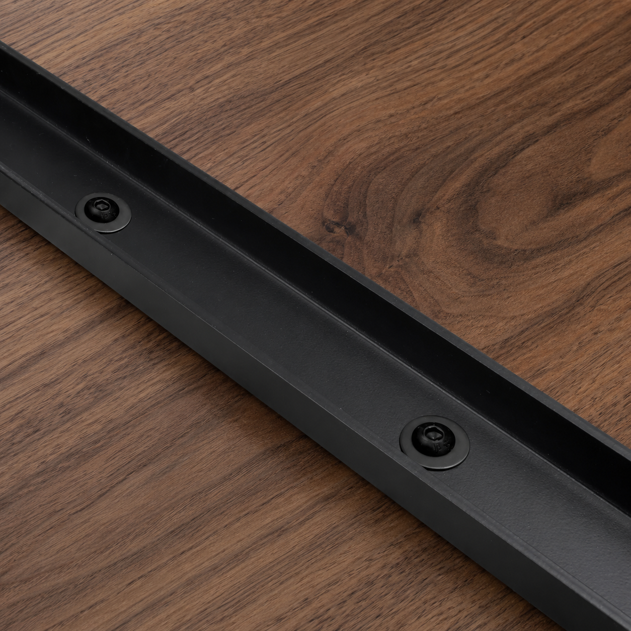 Renfort de plateau de table – profilé U noir (lot de 3)