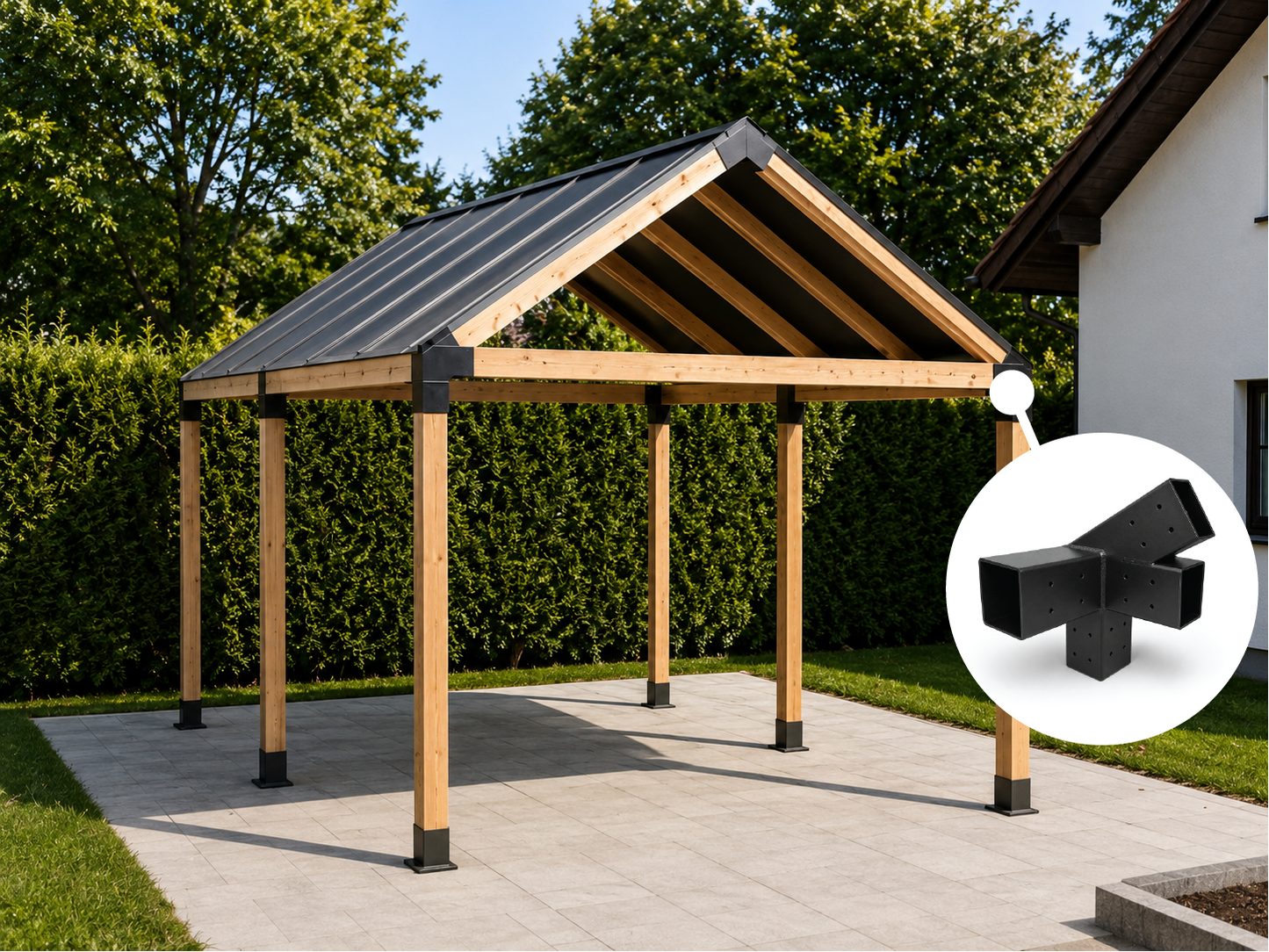 Connecteur Y 30° droit