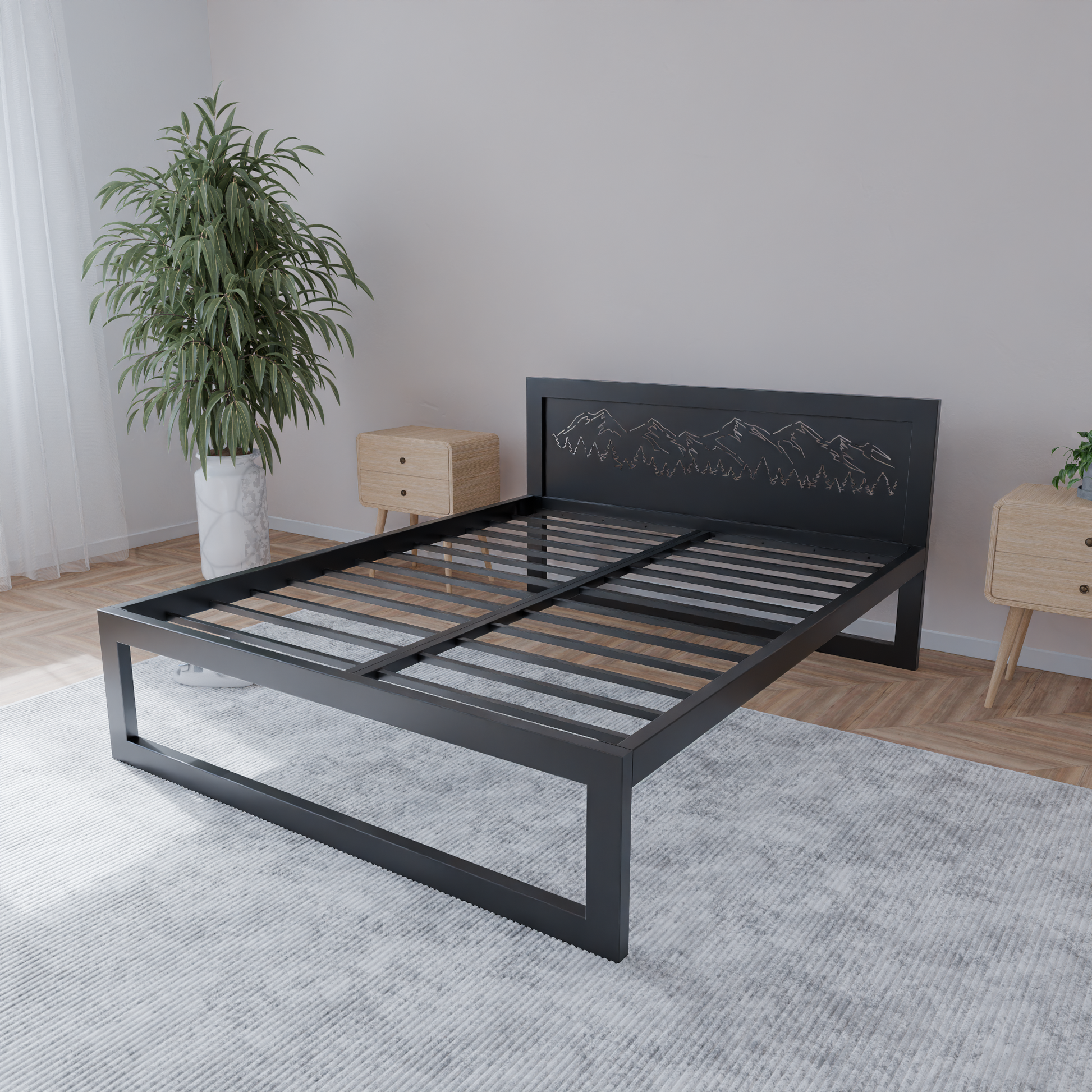 Kovová posteľ Ryka Standard M3
