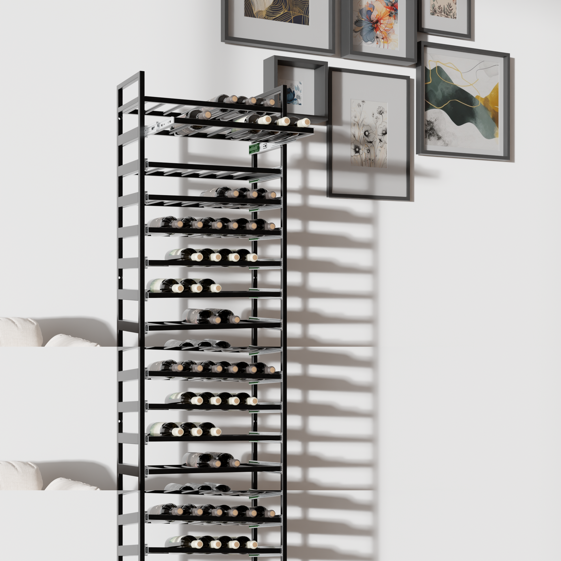 Regál Na Víno - Amarone - 170x60x30 cm