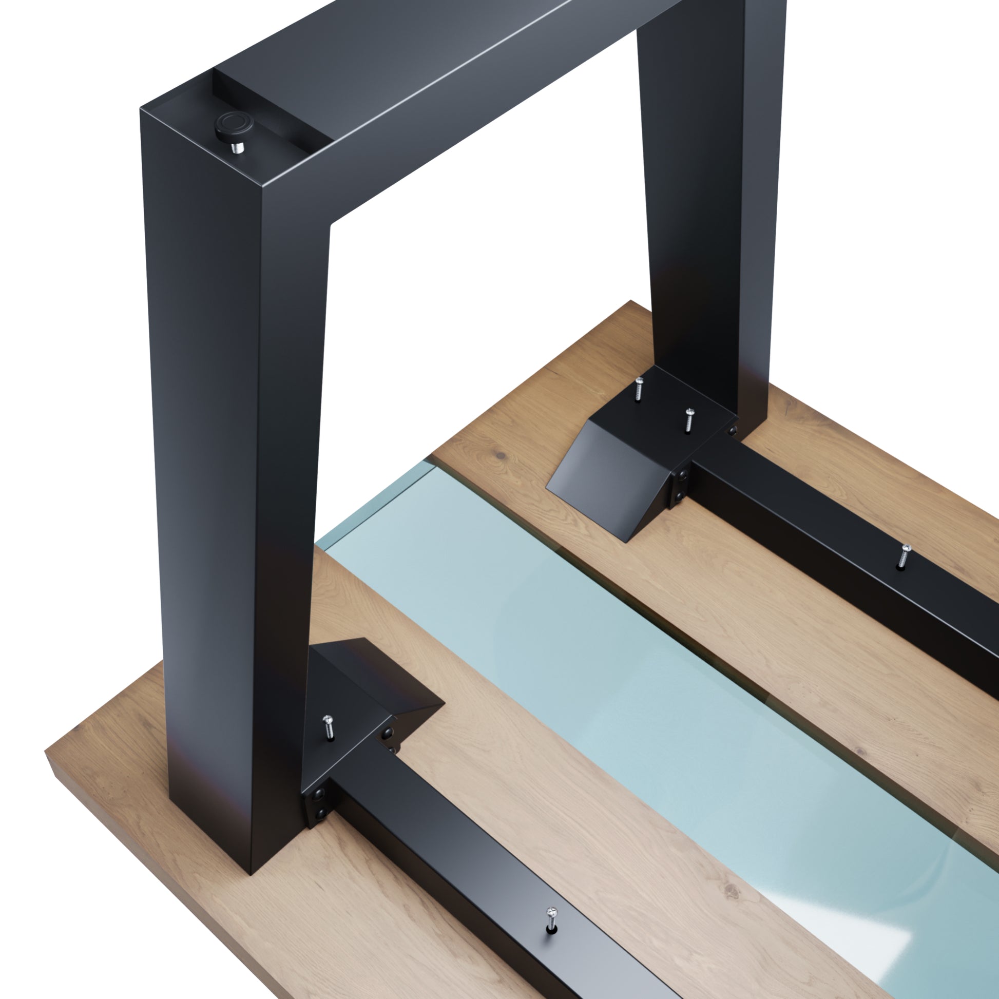 Stolová noha Atria Epox Extreme - 140x80x72 cm