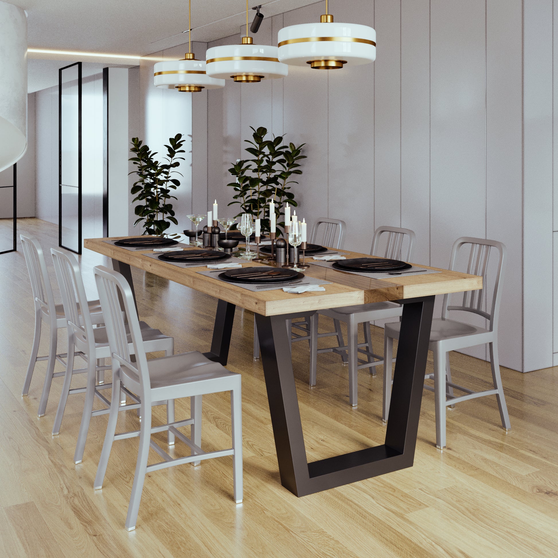 Stolová noha Atria Epox Extreme - 180x80x72 cm