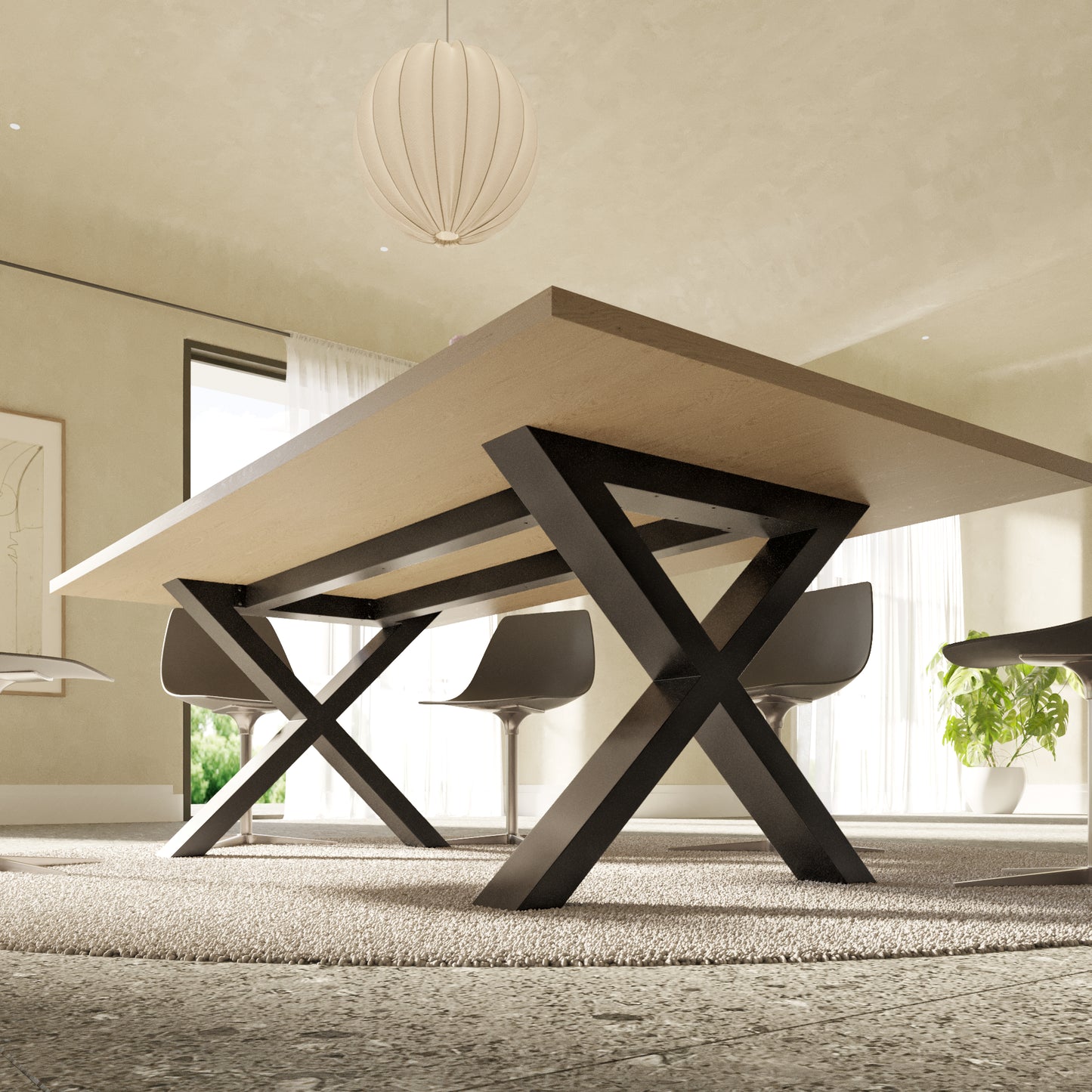 Stolová Noha - Belaga Extreme - 160x80x72 cm