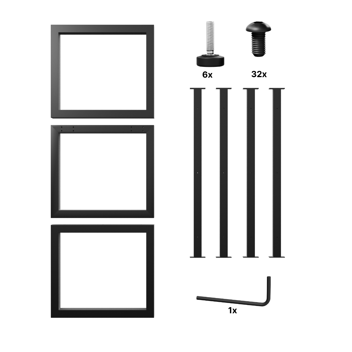 Stolové Nohy - Eta Extreme Long