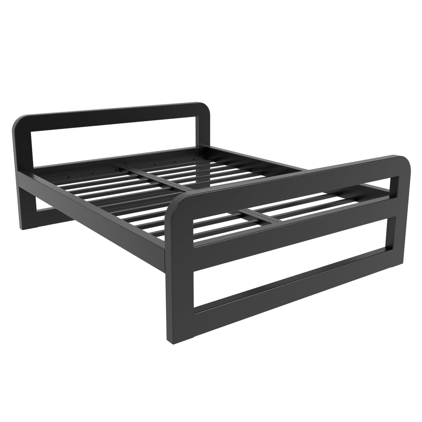 Lit en métal Ryka Round version fermée profilé 120 x 160 mm